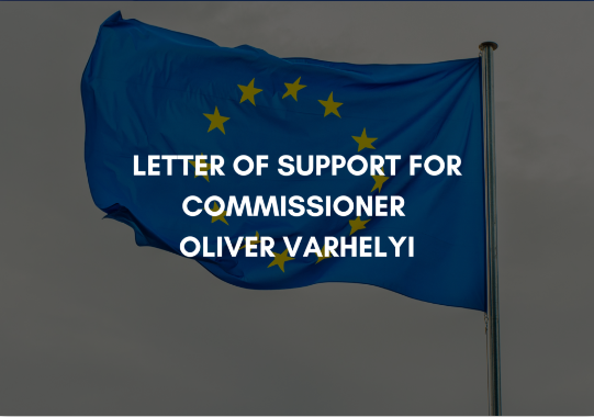 Az Európai Zsidó Szövetség teljes támogatásáról biztosította Várhelyi Olivért