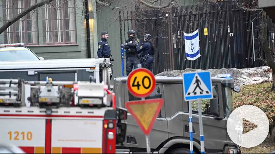 Bombát találtak Izrael svédországi nagykövetségénél