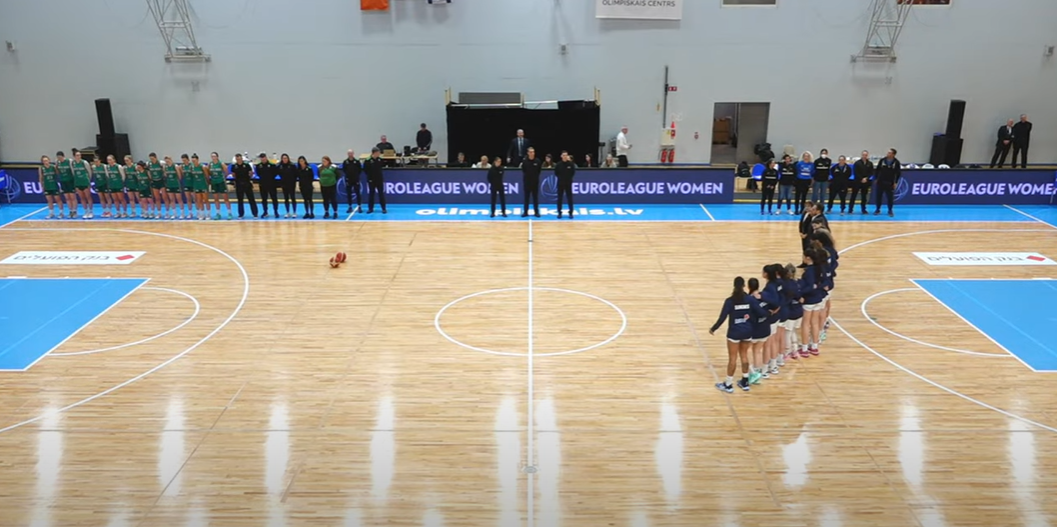 Írország női kosárlabda válogatottjának tagjai nem fogtak kezet az izraeli csapat játékosaival