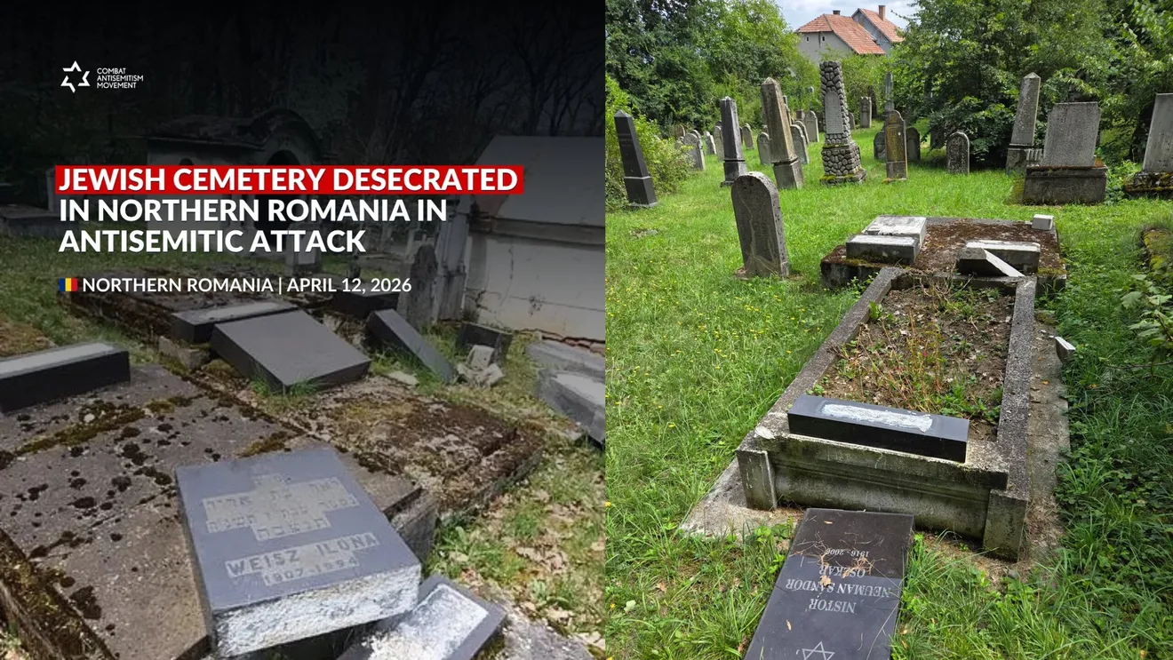 Meggyalázták a szászrégeni zsidó temetőt